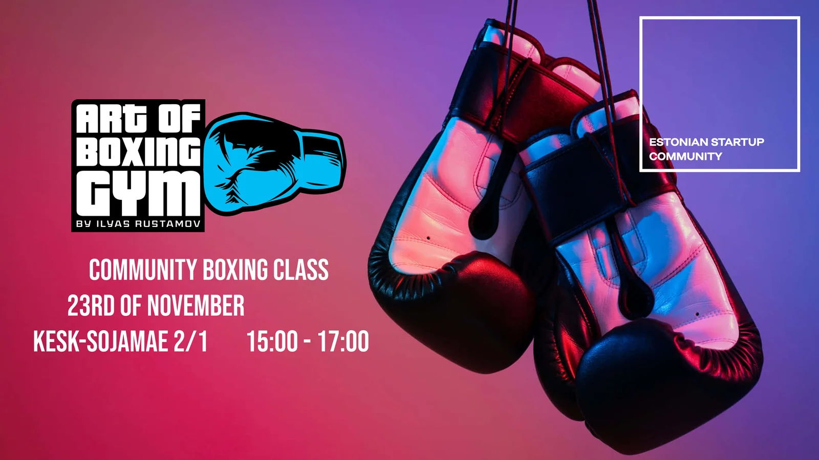 COMMUNITY BOXING CLASS